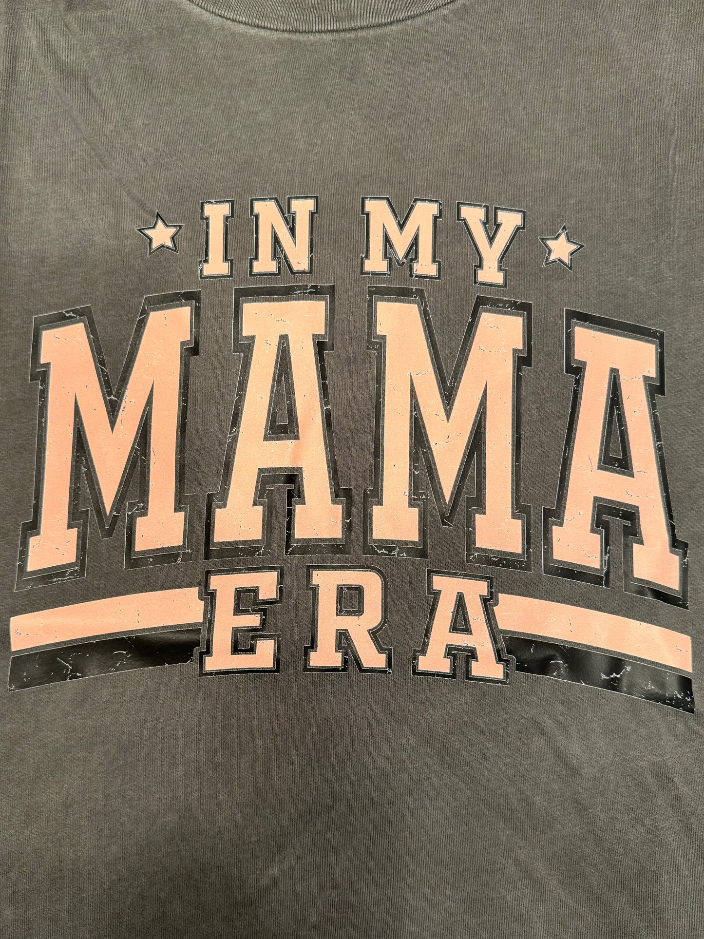 Short Sleeve Oversized T-shirt "In My Mama Era"
