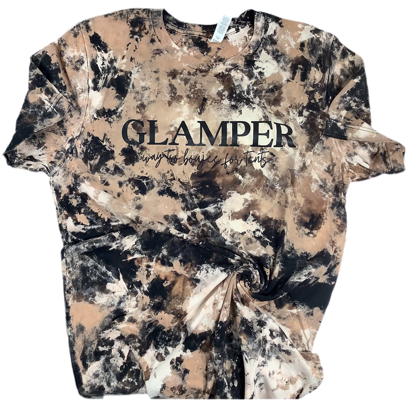 Reverse Dye Short Sleeve T-Shirt - - Large