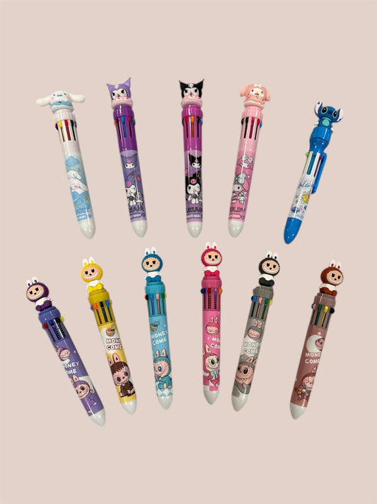 Character Inspired Pens (Multicolor)