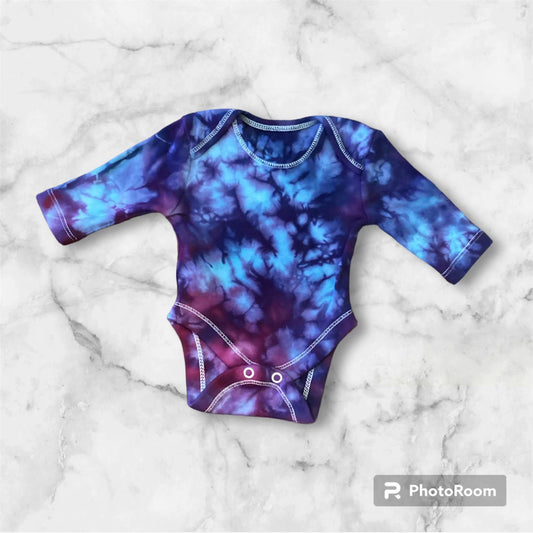 Ice Dye Baby Onesie