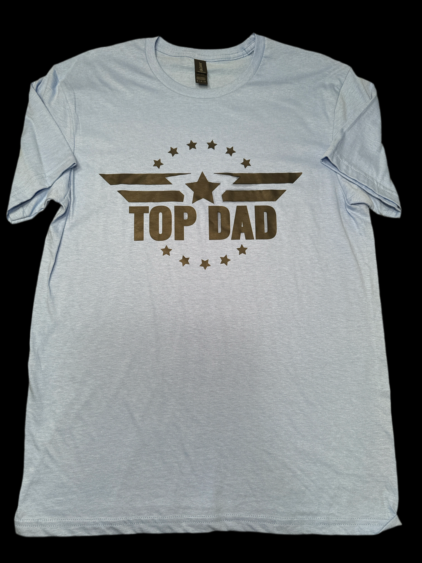 Short Sleeve Solid t shirt T010 - Top Dad - Medium