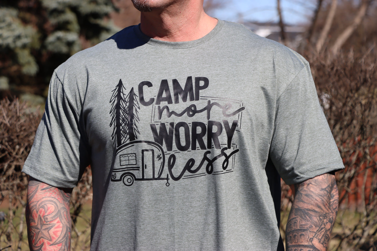 Short Sleeve T-shirt - Camp More - XL