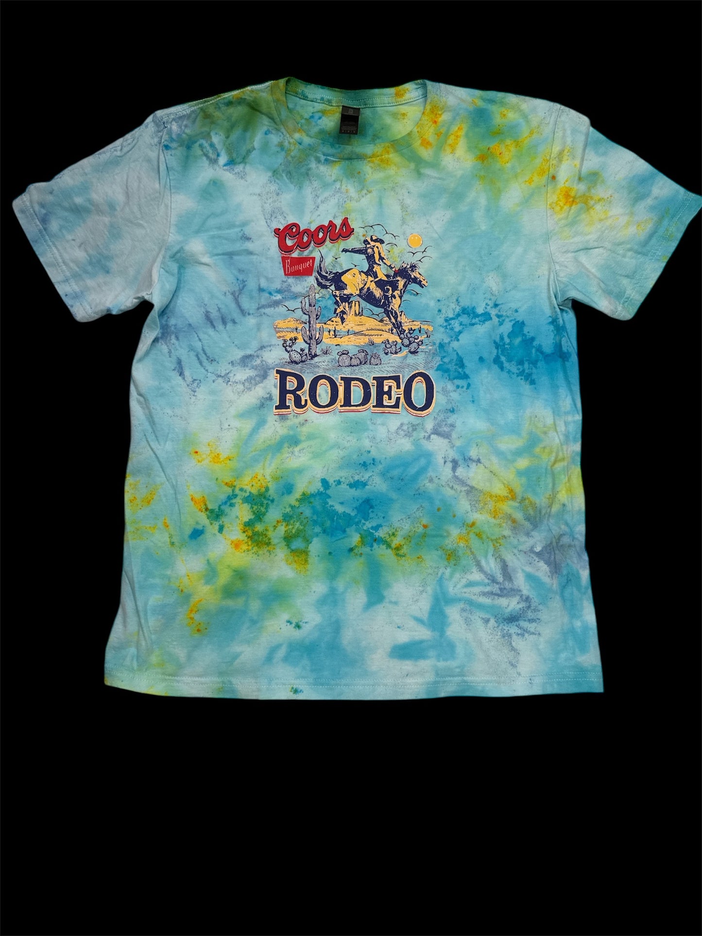 Ice Dye Short Sleeve T-Shirt - Coors - Medium