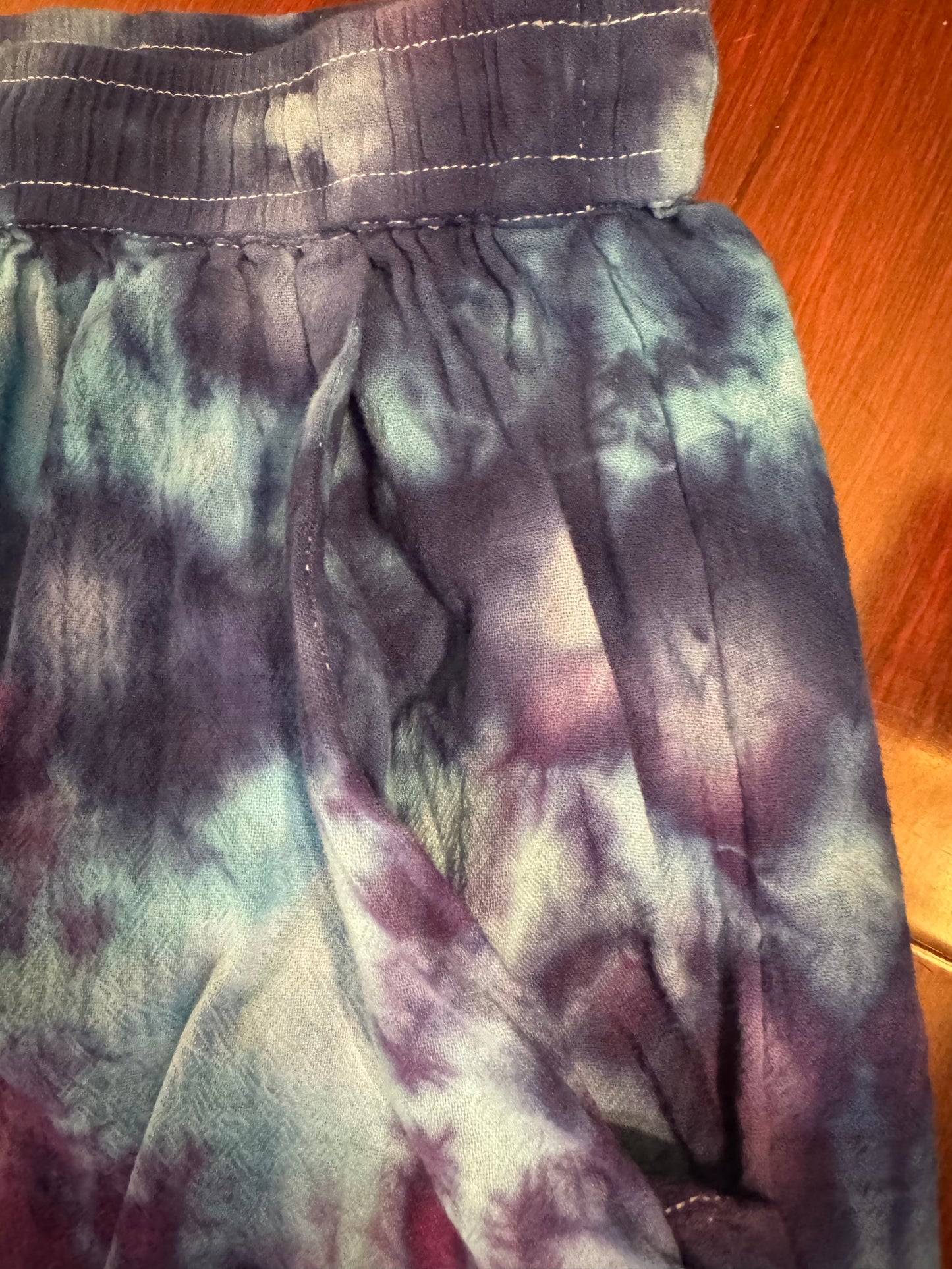 Ice Dye Women's Drawstring Shorts #DS3