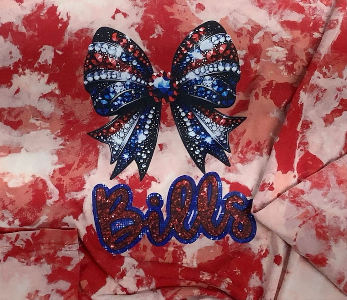 Reverse Dye Hoodie - Bills Bow