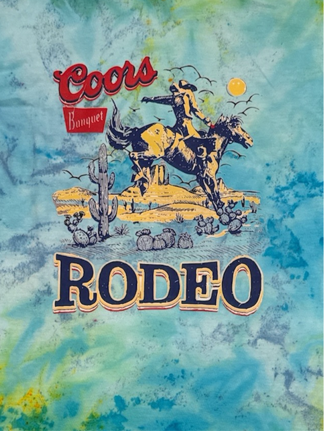 Ice Dye Short Sleeve T-Shirt - Coors - Medium