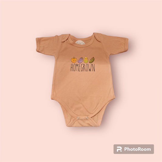 "Homegrown" Baby Onesie