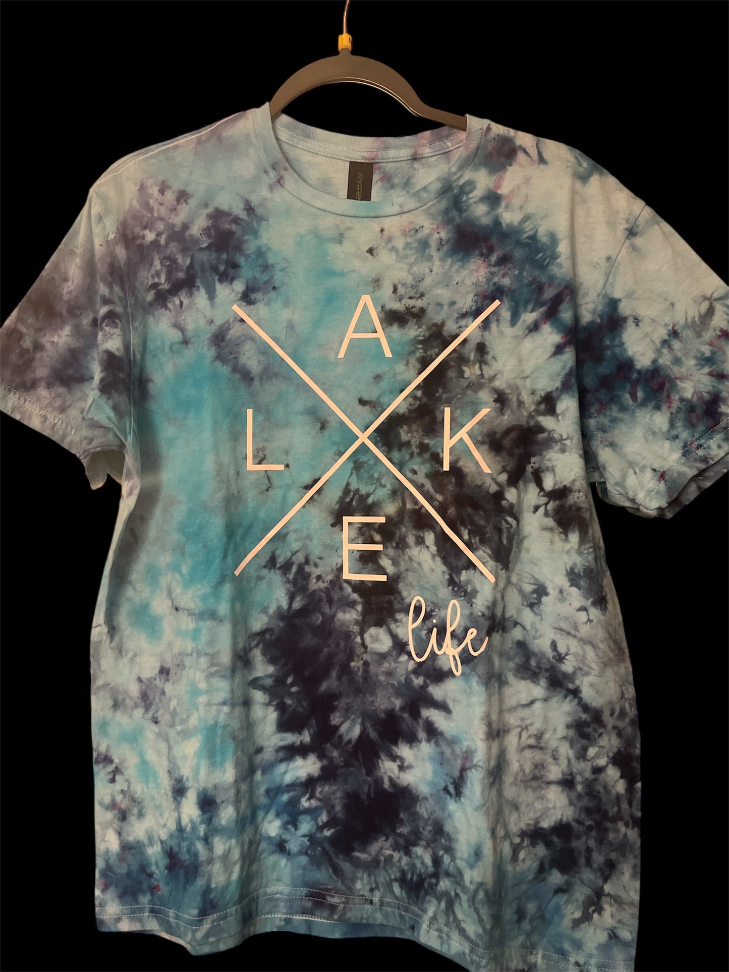 Ice Dye Short Sleeve T-Shirt - Medium