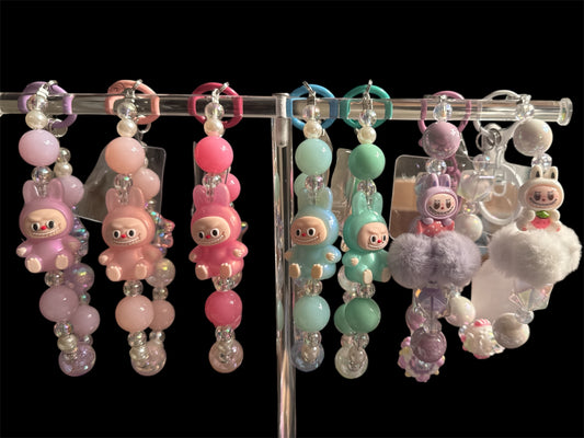 Labubu Inspired Phone Lanyard Wrist Strap