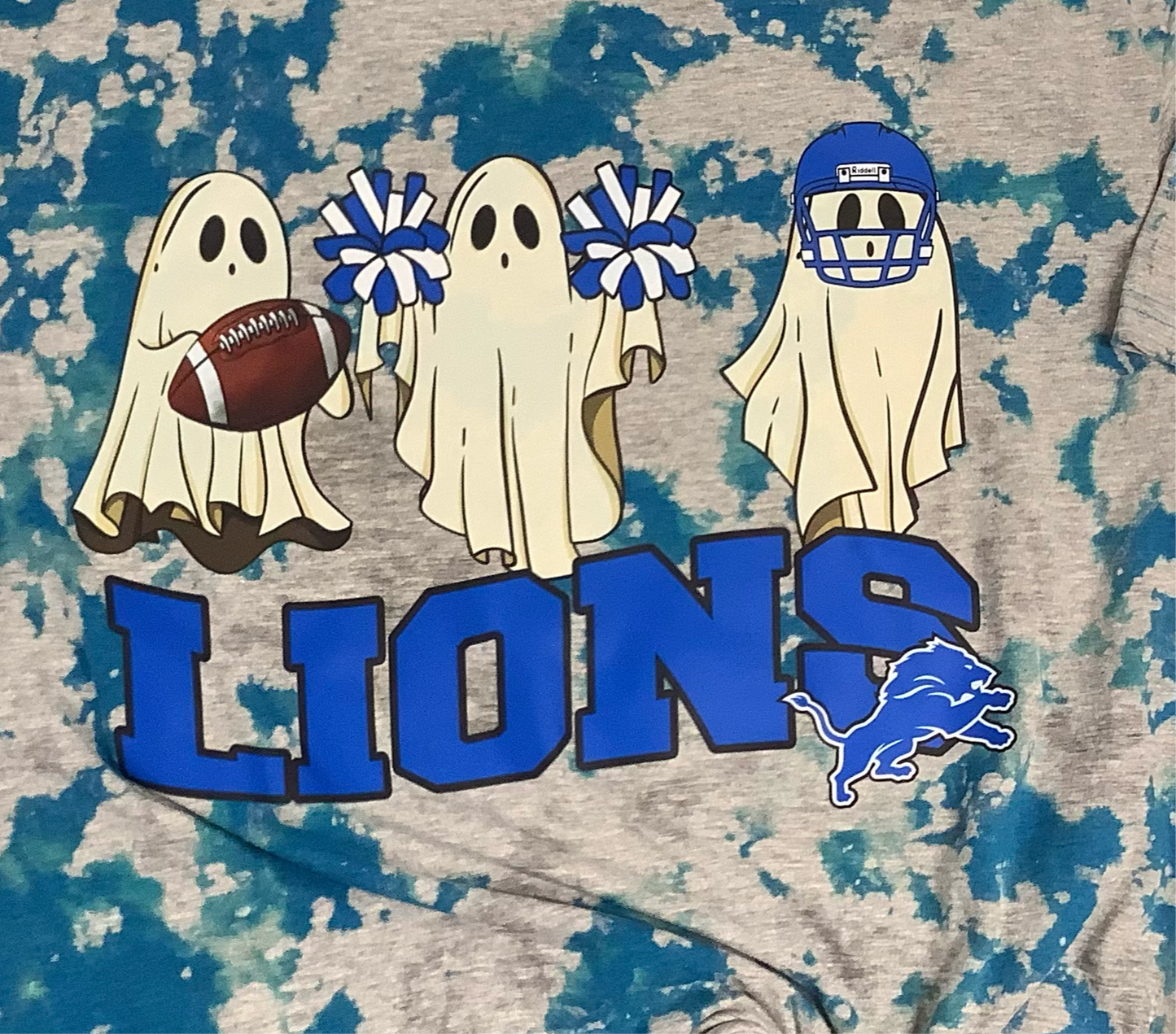 Reverse Dye Short Sleeve T-Shirt - Lions