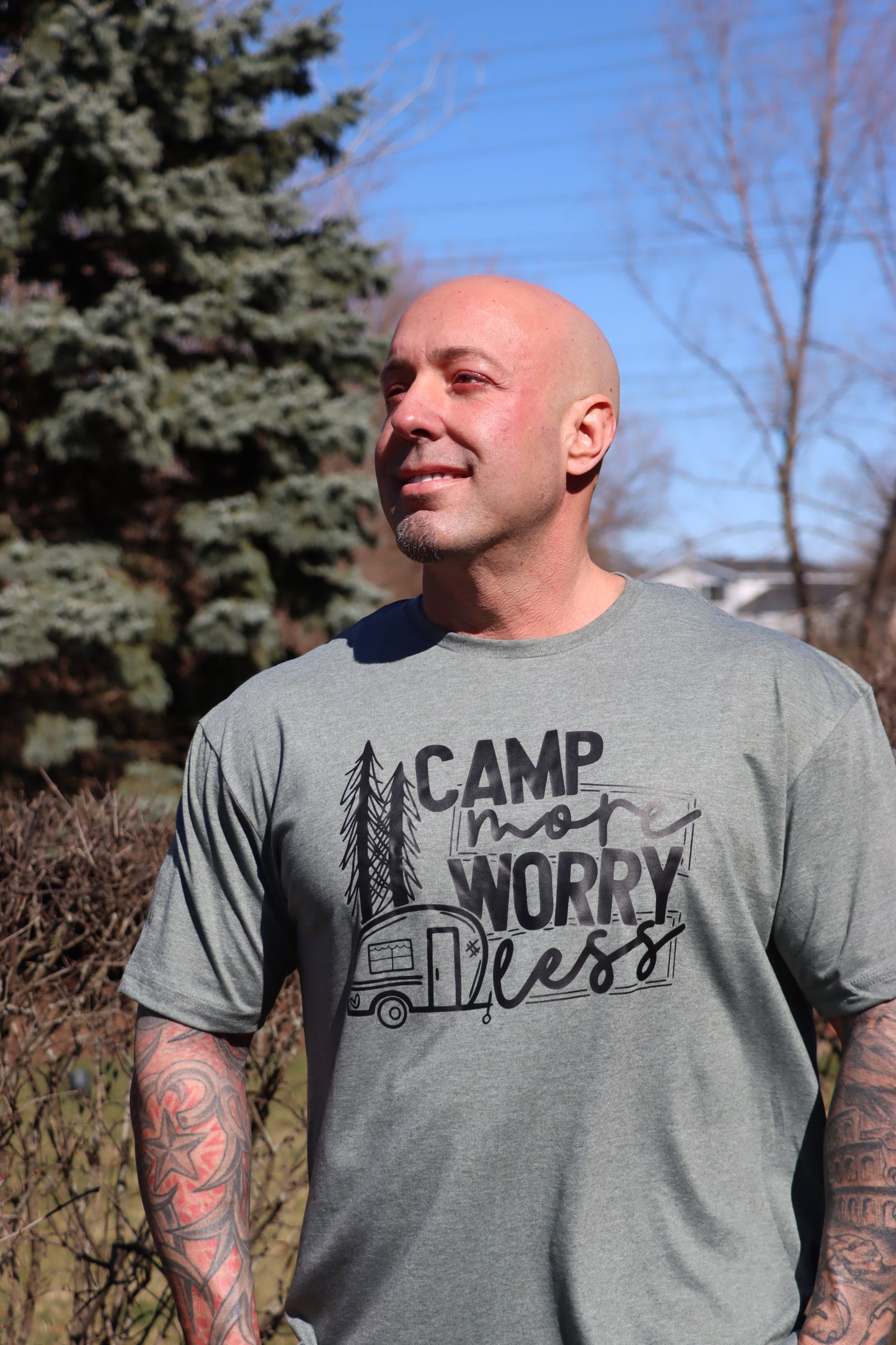 Short Sleeve T-shirt - Camp More - XL