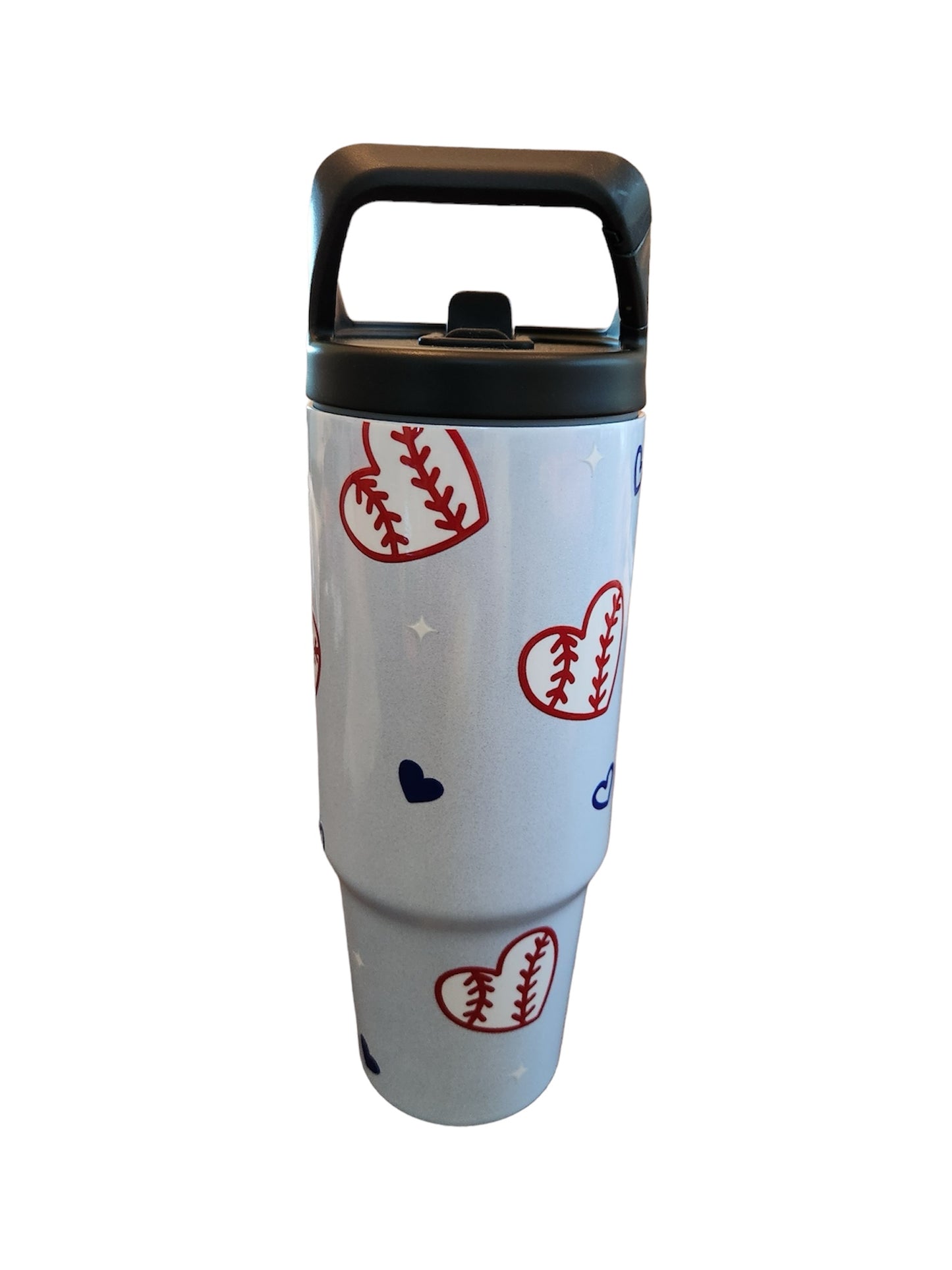 30oz Clipmate Hydro Bottle-Baseball Mama