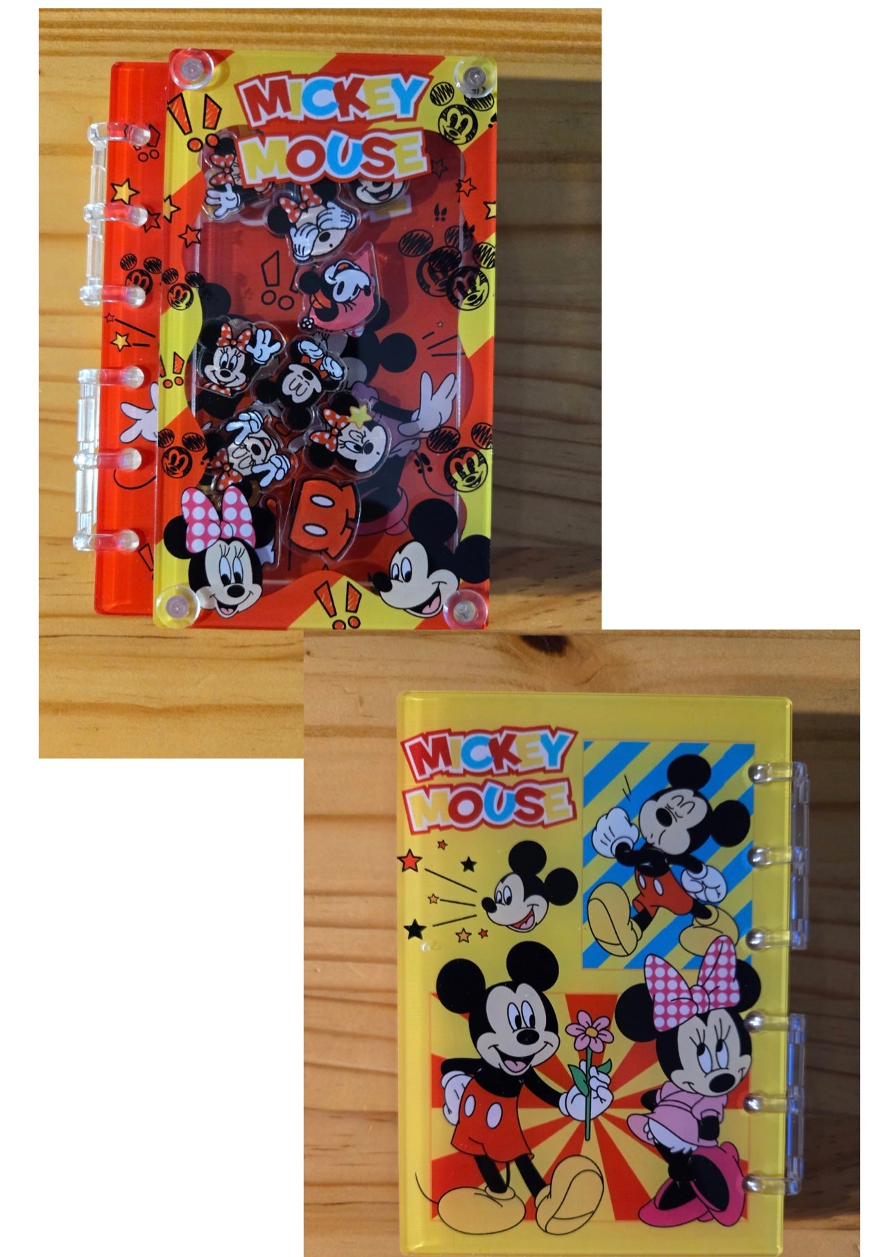 Character Inspired Acrylic Shaker Notebook