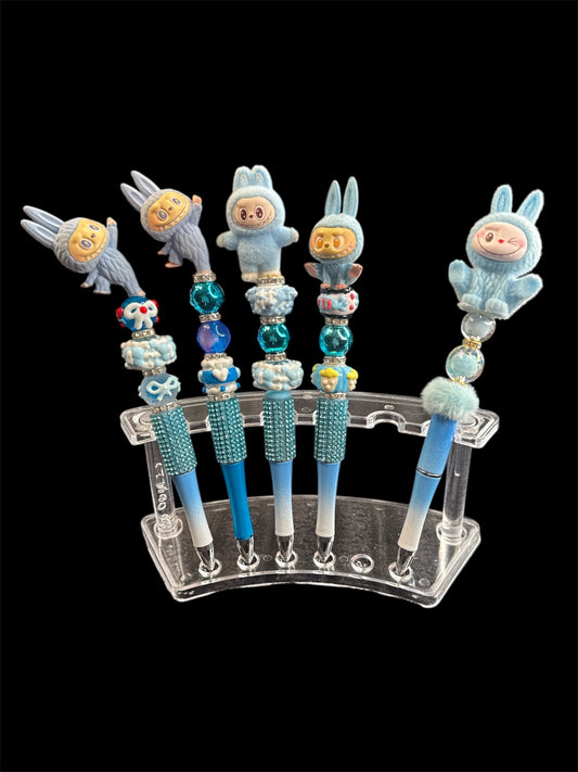 Labubu Inspired Pens (Blue)