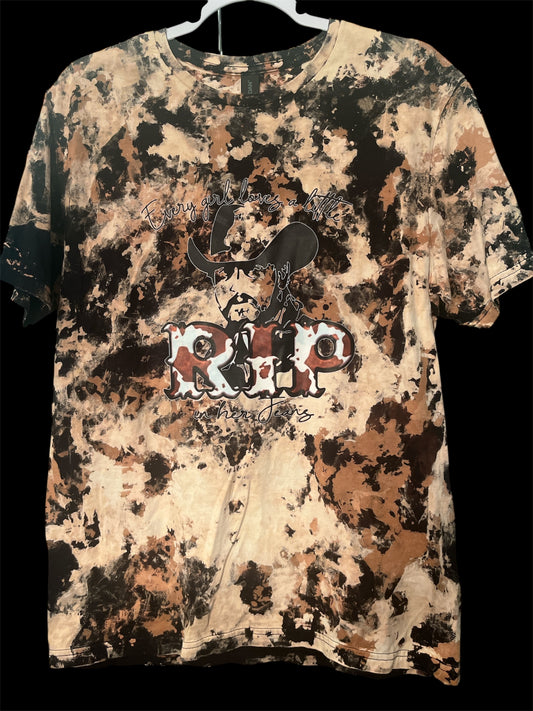 Reverse Dye Short Sleeve T-Shirt - Medium