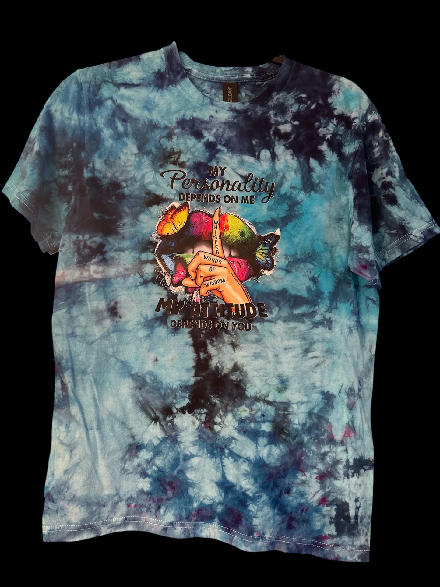 Ice Dye Short Sleeve T-Shirt - Small