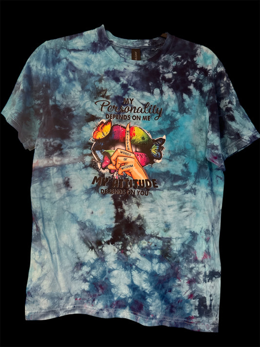 Ice Dye Short Sleeve T-Shirt - Small