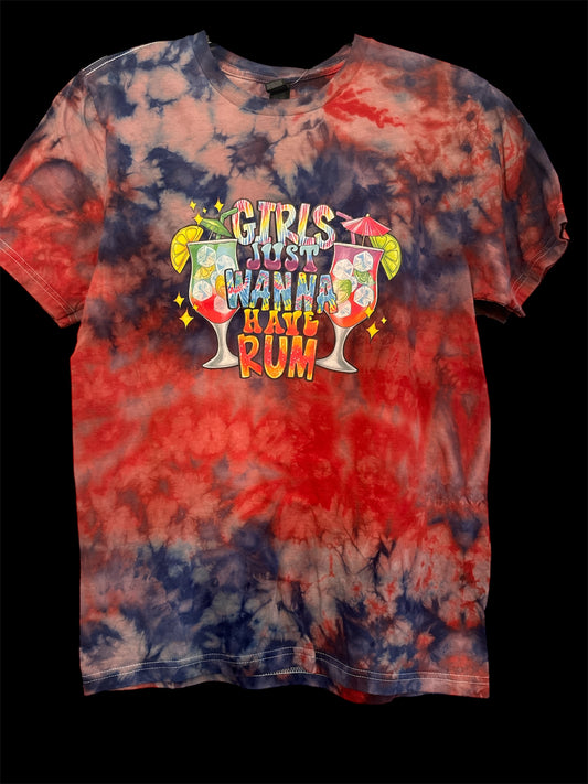 Ice Dye Short Sleeve T-Shirt - Small