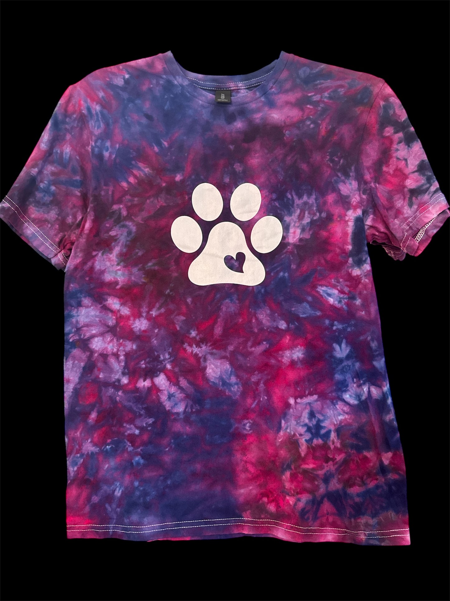 Ice Dye Short Sleeve T-Shirt - Small