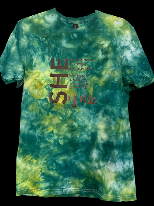 Ice Dye Short Sleeve T-Shirt - Small