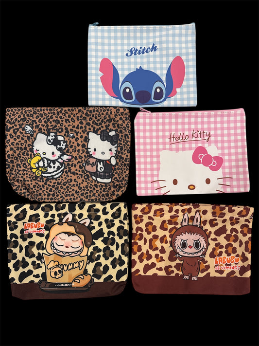 Character Inspired Zipper Bag