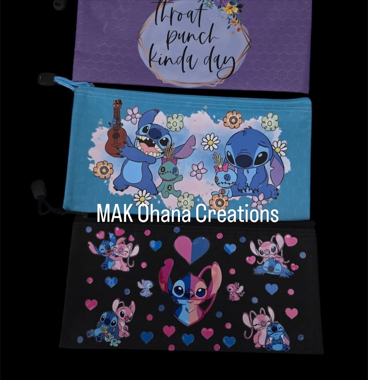 Character Inspired Zipper Bag