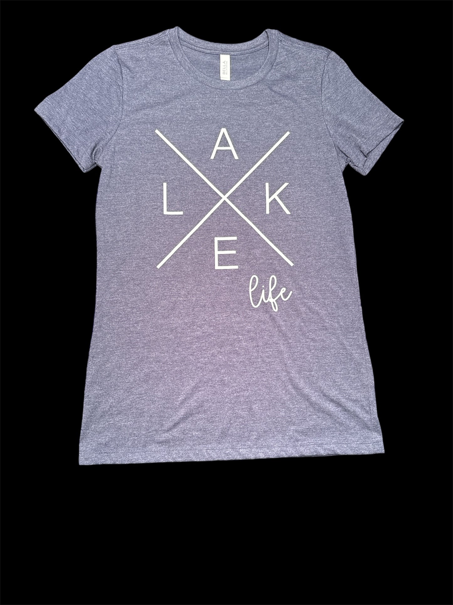 Short Sleeve Solid t-shirt T020 - Lake Life - Large