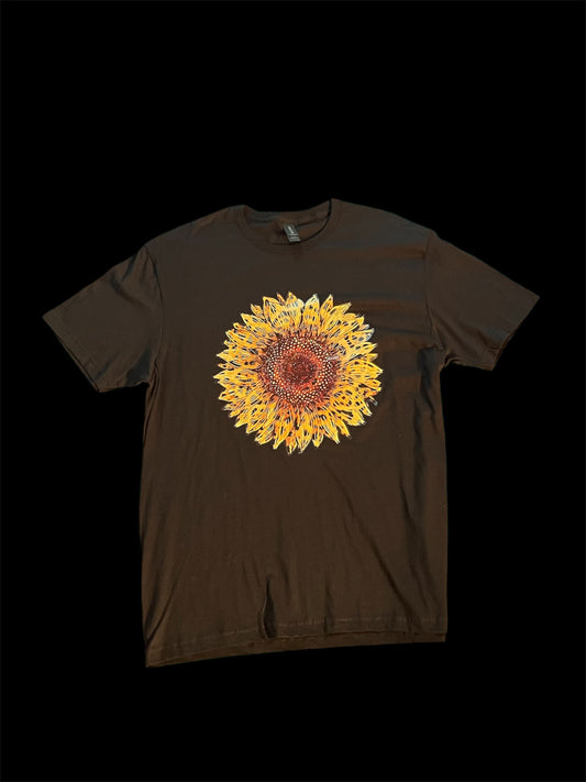 Short Sleeve Solid t-shirt T025 - Sunflower - Large