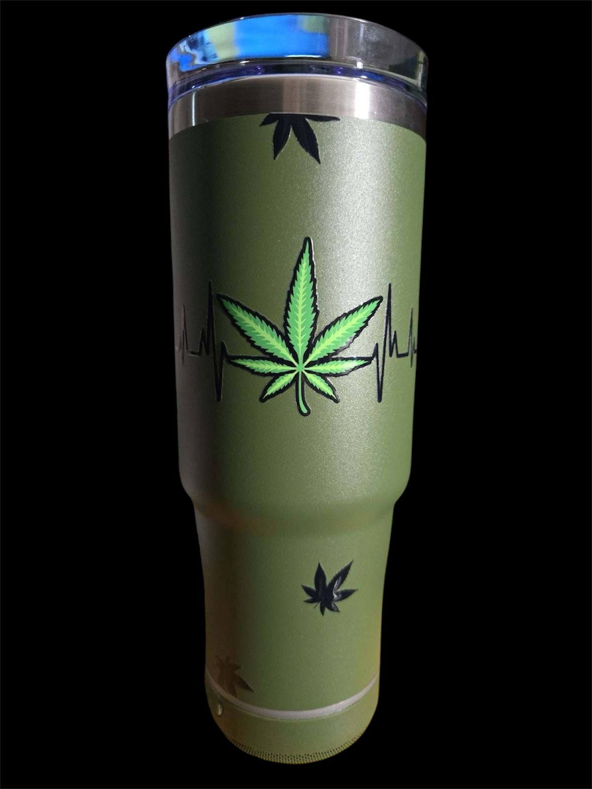 30oz “Marijuana” Bluetooth Speaker Tumbler