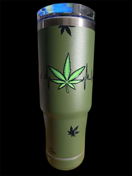 30oz “Marijuana” Bluetooth Speaker Tumbler