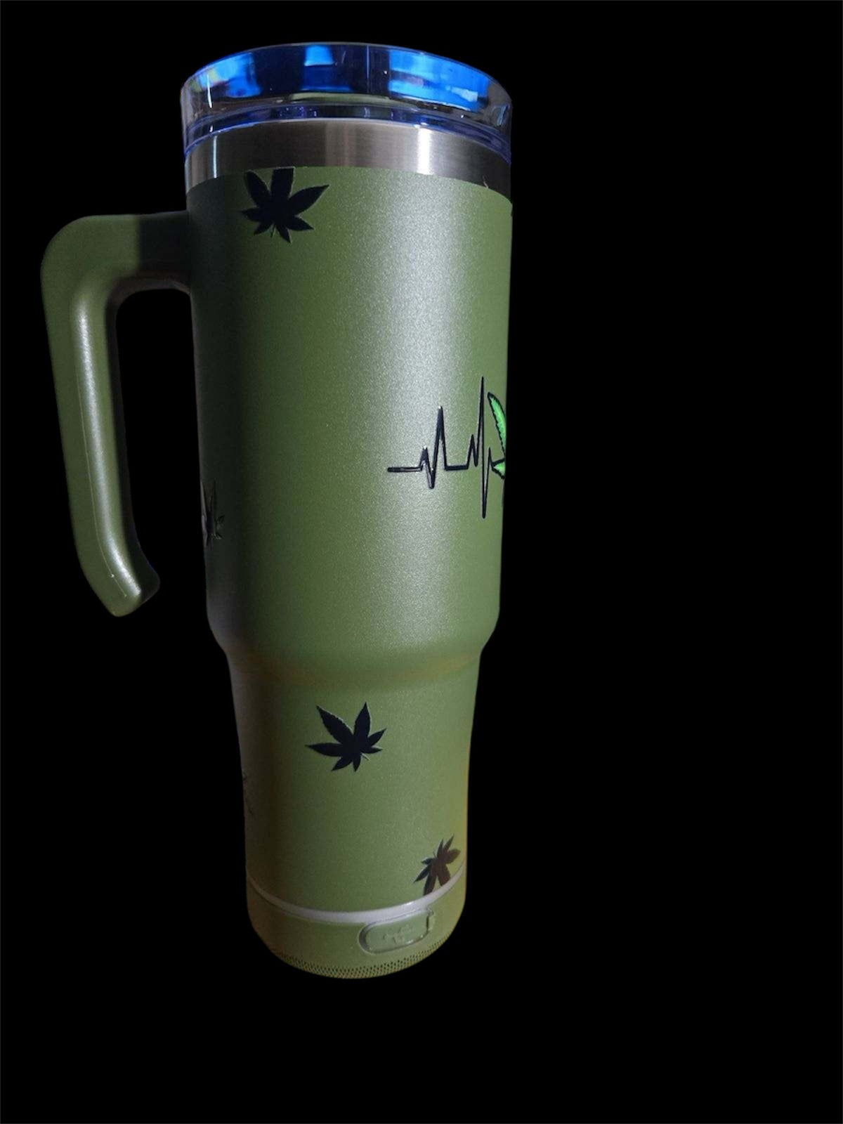 30oz “Marijuana” Bluetooth Speaker Tumbler