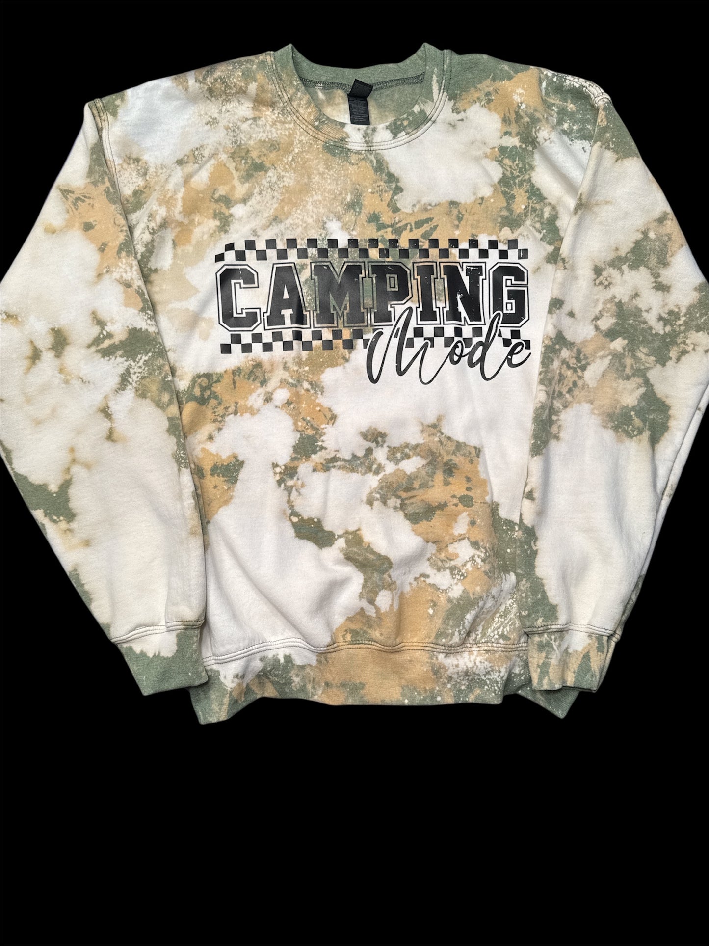 Reverse Dye Crewneck Sweatshirt - Camping Mode - Medium